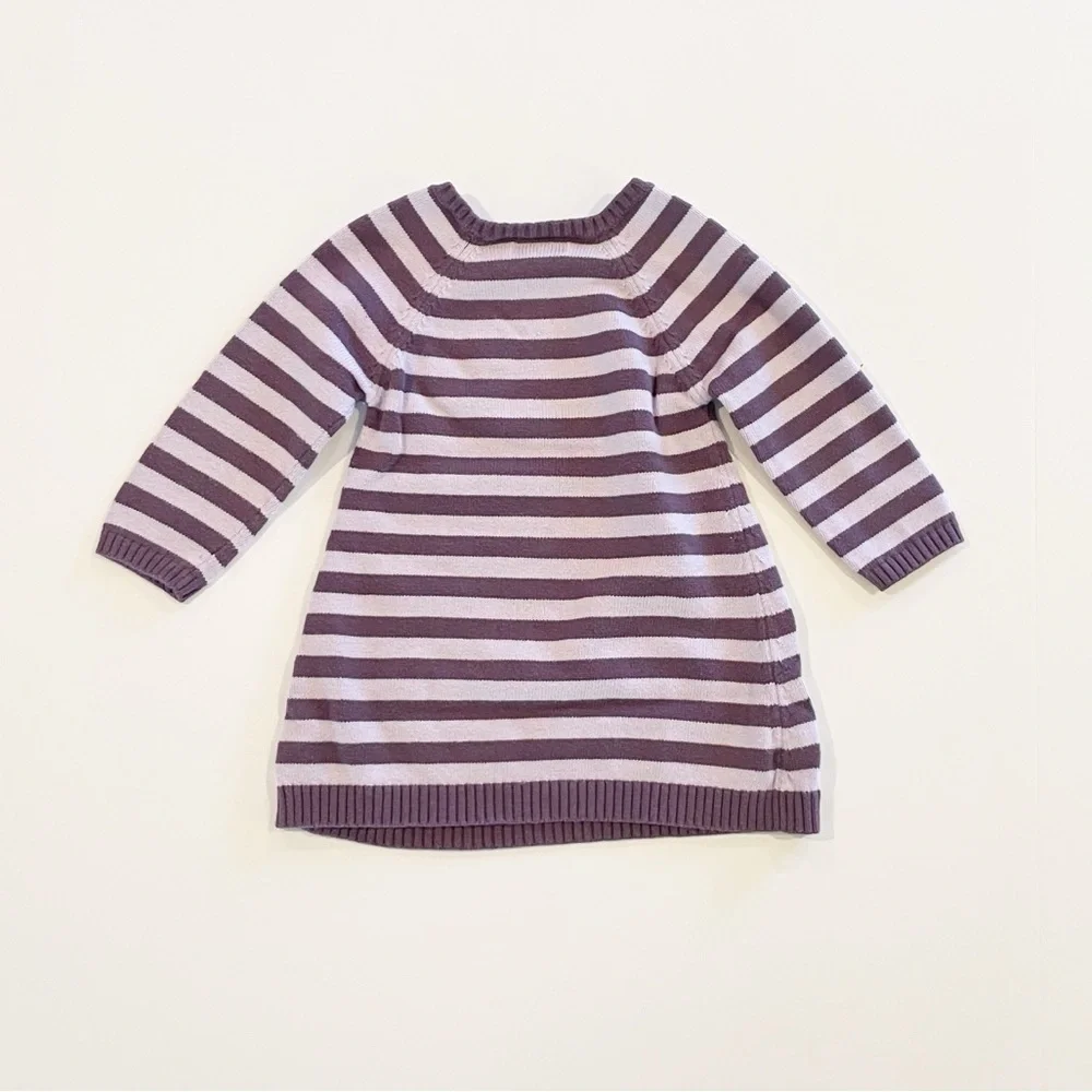 Gap 12-18 months striped sweater dress